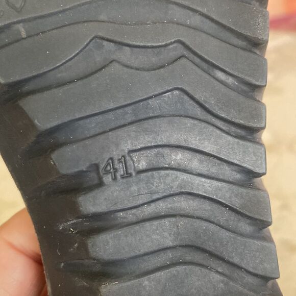 Wonders Leather Sandals Metallic Grey Ankle Strap - Picture 13 of 13